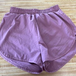 Workout shorts with built in compression shorts